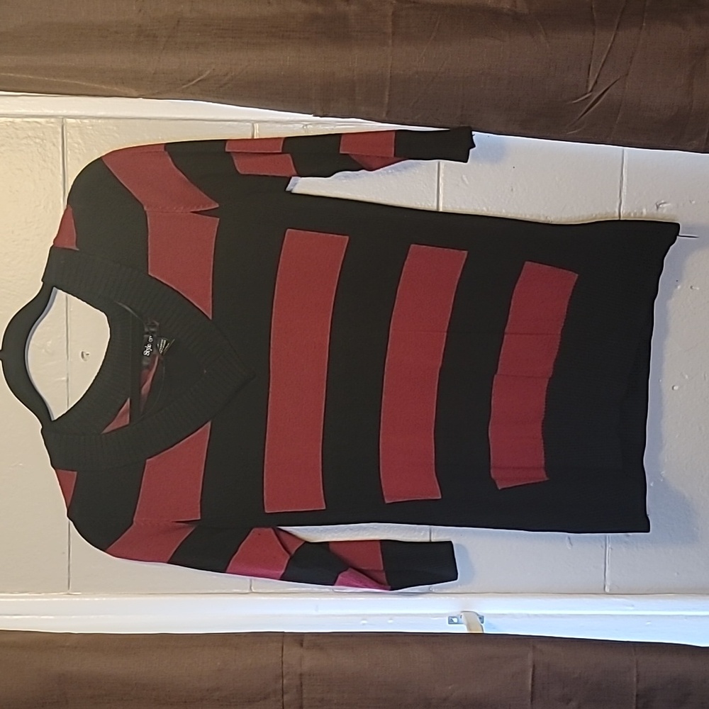 Style & Co Stripped Top